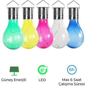 Bs-90 Renkli Solar Ampul (Tekli)