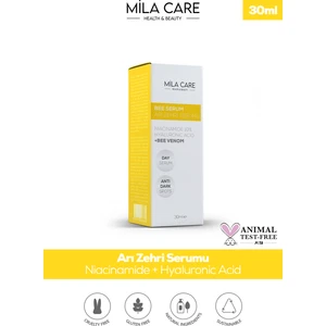 Mila Care Arı Zehri Serumu Yenileyici Etkiyle Karma Ciltler İçin 30 ml Niacinamide İçerir