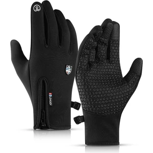 Farfi Kış Rüzgar Su Geçirmez Dokunmatik Ekran Tam Parmak Eldiven (Yurt Dışından)