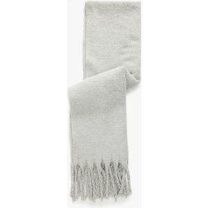 Sim Detaylı Püsküllü Uzun Atkı