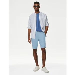 Marks & Spencer Regular Fit Keten Şort