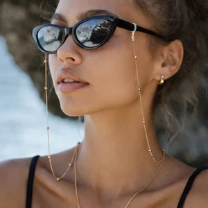Gözlük Zinciri Gold ve Gümüş Renk Gözlük Askısı