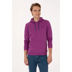 U.s. Polo Assn. Erkek Menekşe Sweatshirt 50295176-VR037