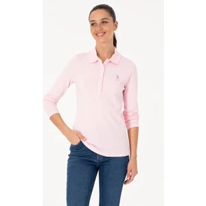 U.s. Polo Assn. Kadın Açık Pembe Sweatshirt 50307755-VR078