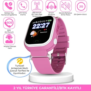 Uz 2g Akıllı Çocuk Saati Sim Kartlı ve Sesli Görüşme