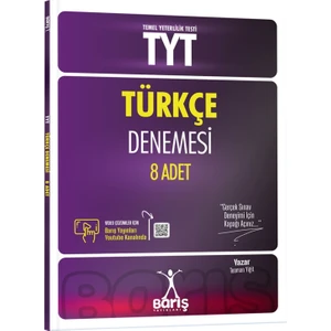 Barış Yayınları TYT Türkçe Denemesi 8 Adet