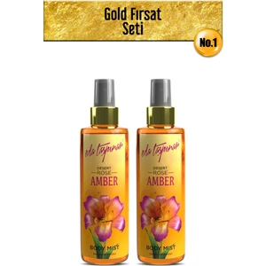 Eda Taşpınar Gold Fırsat Seti No.1 Desert Rose Amber Body Mist 200 ml X 2 Adt (EGX20)