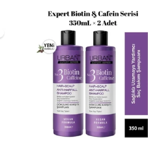 Urban Care Expert Biotin & Caffeine Shampoo 350 ml 2 Adet