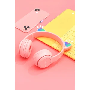 Cat Ear P47M LED Işıklı Bluetooth Kulaklık