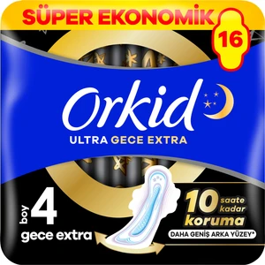 Ultra Ekstra Dörtlü Paket Gece Ekstra 16 Adet