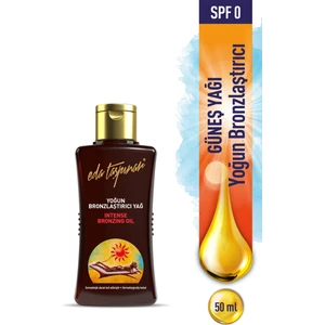 Eda Taşpınar Seyahat Boy Yoğun Bronzlaştırıcı Yağ SPF 0 - 50 ml