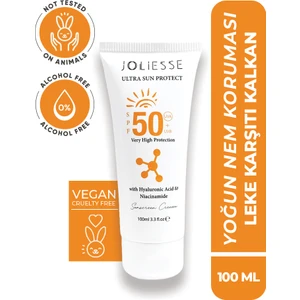 La Joliesse Güneş Kremi Spf 50+ Uva & Uvb Yüksek Koruma + Hyalüronik Asit 100 ml