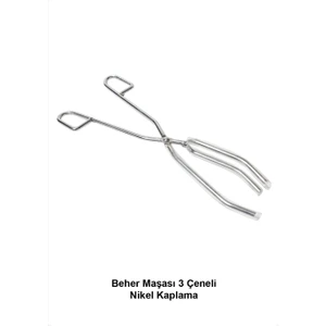 Beher Maşası 3 Çeneli - Nikel Kaplama