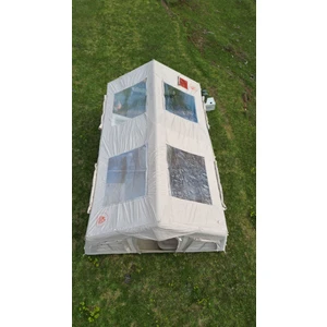 17.2 Metrekare Şişme Çadır-Şeffaf Pencereli ve Kapılı