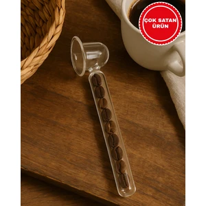 Cam Kahve Ölçü Kaşığı (Pinterest Tarzı)