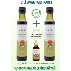 Kabak Çekirdeği Yağı 250 ml 2’li – Soğuk Sıkım, Çok Amaçlı, Saf & Doğal