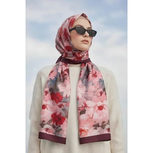 Kamer Scarf Soft Pamuk Desenli Şal Romantique Serisi