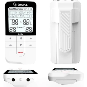 Yeni Model Şarj Edilebilir, Bataryalı,2 Kanallı Fizik Tedavi Portatif Tens, Ems,masaj Cihazı 32 Prog