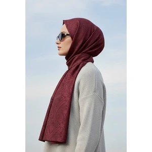 Kamer Scarf Etnik Desen Jakar Şal