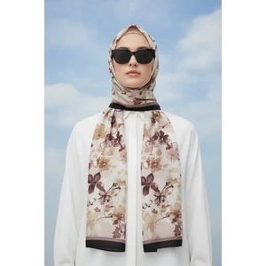 Kamer Scarf Soft Pamuk Desenli Şal Elegance Serisi