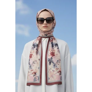 Kamer Scarf Soft Pamuk Desenli Şal Elegance Serisi