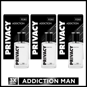 Privacy Man Addiction Erkek Edt Parfüm 3x50 Ml