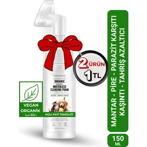 Pati Köpük 150 ml | Kuru Şampuan | Tüy Dökme Karşıtı Pire Kene Parazit Uzaklaştırıcı | Kedi Köpek