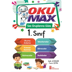 Ata Yayıncılık Oku Max 1. Sınıf Ses Gruplarına Göre Kitabı Yazar: Komisyon 144 Sayfa Türkçe