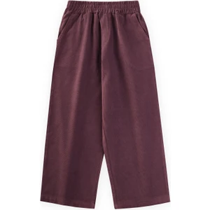 Kadife Pantolon 4-12 Yaş Mürdüm