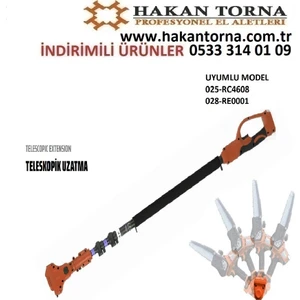 Rico Dal Budama Akülü Makas ve Testere Için Teleskopik Uzatma Kolu