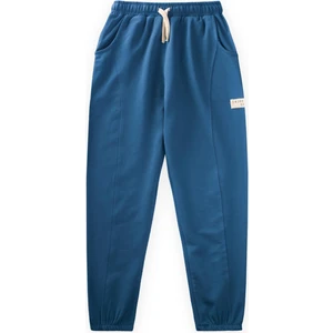 Paçalı Eşofman 8-12 Yaş Indigo Mavi