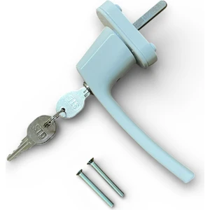 Anahtarlı Kilitli Pvc Pencere Kapı Kolu Tekli Alüminyum