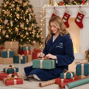 Welsoft Kapüşonlu Peluş Kadın Sabahlık