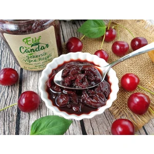 Elif Candar Şekersiz Vişne Reçeli (220 Gr.)
