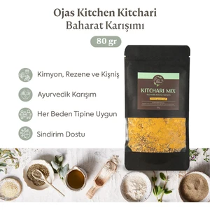 Ojas Kitchen Kitchari Baharat Karışımı - Ayurvedik Baharat Karışımı - 80 gr