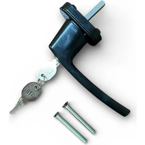 Anahtarlı Kilitli Pvc Pencere Kapı Kolu Tekli Alüminyu