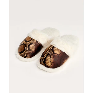 LOLİ - Yılan Desenli Kadın Ev Terliği