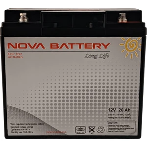 12V 20AH Solar Jel Akü (Yeni Üretim)