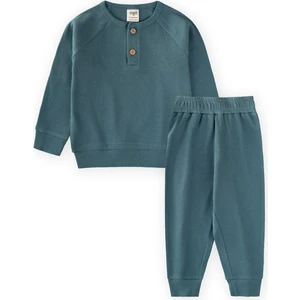 Reglan Kol Patlı Erkek Basıc Takım 1-6 Yaş Çağla Yeşili