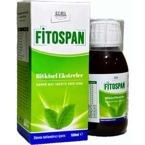 Edis Pharma Fitospan Bitkisel Şurup 100 ml Takviye
