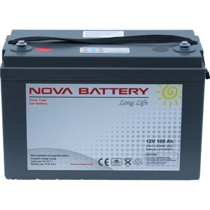 12V 100AH Solar Jel Akü (Yeni Üretim)