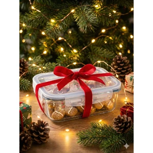 Borart Plastik Kapaklı Fırın Kabı - 1520 cc - 46152