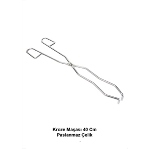 Kroze Maşası 40 Cm Paslanmaz Çelik