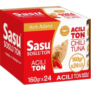 Acılı Ton Balığı 24X160G Bütün Dilim
