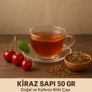 Kiraz Sapı 50 gr | Doğal ve Katkısız Bitki Çayı