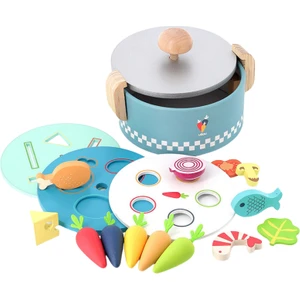 - Popotte Minus Ahşap Yemek Seti