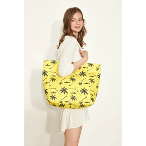 Y2670-19 Kadın Plaj Çantası Çok Renkli