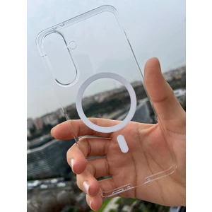 Pirok Store Samsung Galaxy A26 5g Magsafe Uyumlu Sararmaz Sert Mika Kristal Netliğinde Ultra Ince Hafif Pc Kılıf