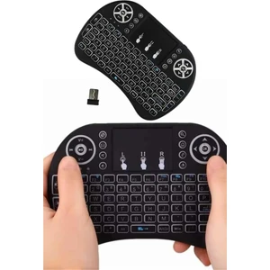 Eco Lounge Mini Klavye Gaming Pc Playstation Ledli Mouse Rgb Mouse Bluetooth USB