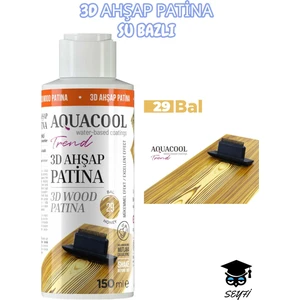 3D Ahşap Patina Su Bazlı
